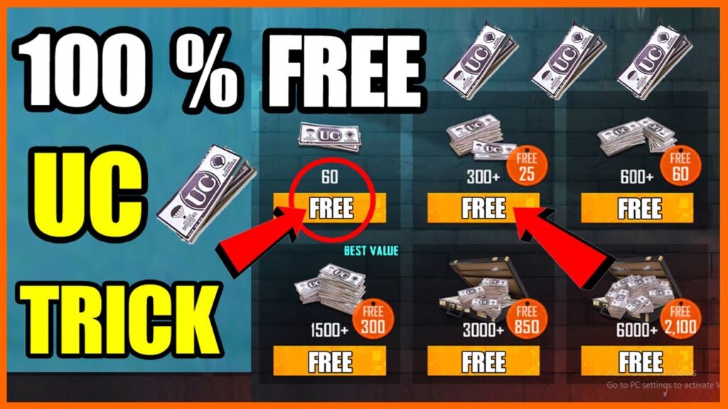 How to Get Free UC in PUBG